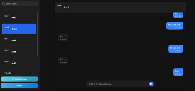 Full-Stack AI Powered Code Reviewer and Real Time Chat App - AlfredAIChat